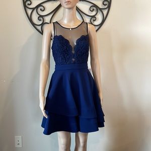 Dress blue navy size 7/8 ( Small )